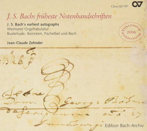 Bach: Earliest Autographs