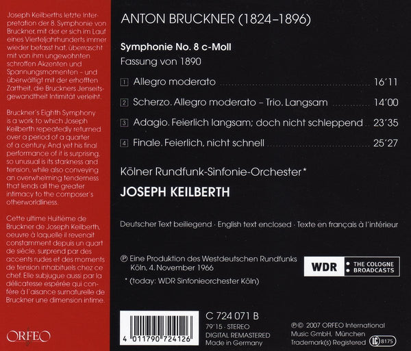 Bruckner: Symphony No. 8 C-Moll