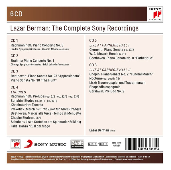 Lazar Berrman: The Complete Sony Recordings