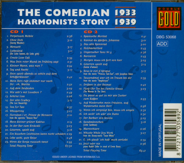 The Comedian Harmonists Story - 1933-1939