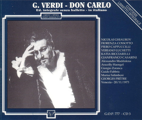 Verdi: DON CARLO