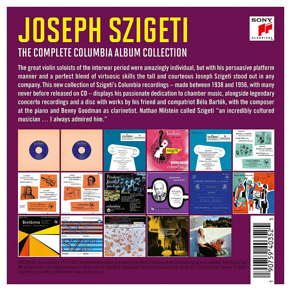 Joseph Szigeti - The Complete Columbia Recordings