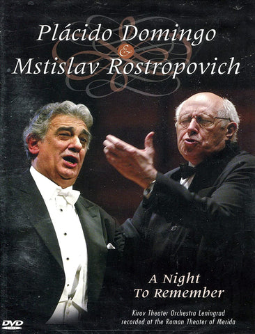 Placido Domingo & M. Rostropovich