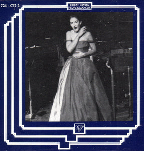 Maria Callas - Live Concerti, vol.1 - Athens 1957, Dallas Rehearsal 1957 & Paris 1963