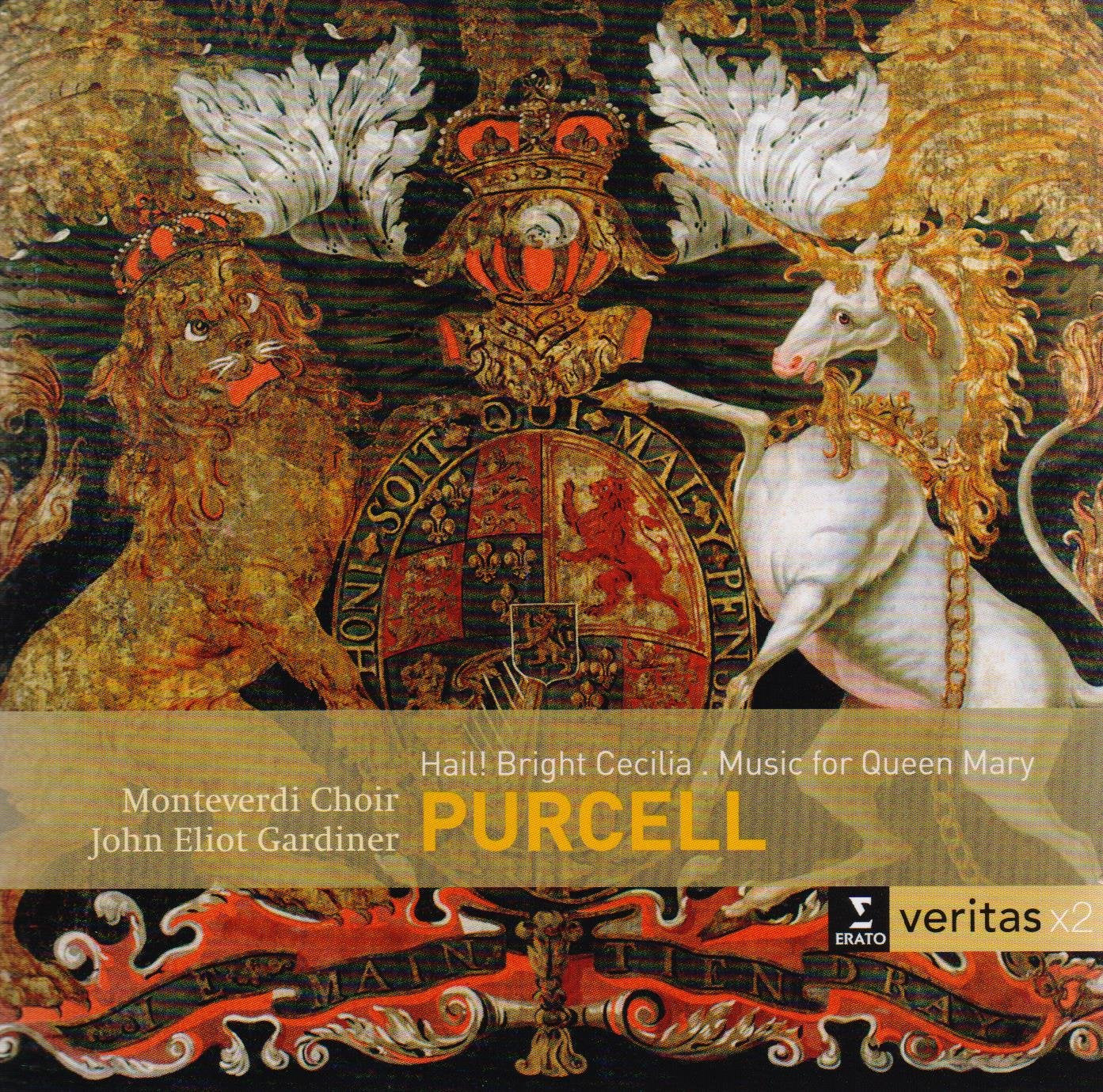 Purcell: Hail, Bright Cecilia, Music for Queen Mary  (2CDs)