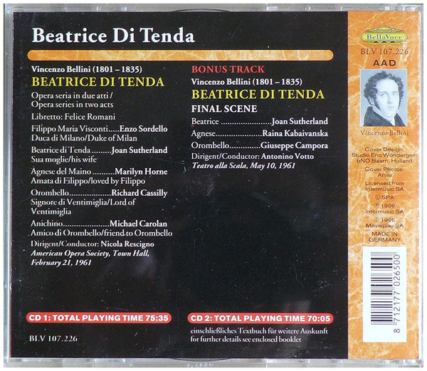 Bellini: BEATRICE DI TENDA