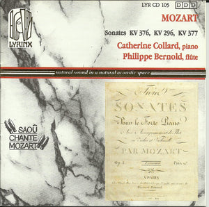 Mozart: Sonatas for Piano and Flute