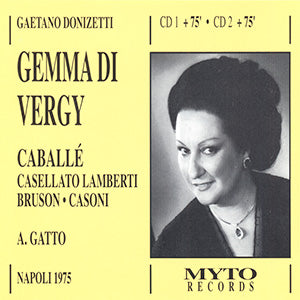 Donizetti: GEMMA DI VERGY