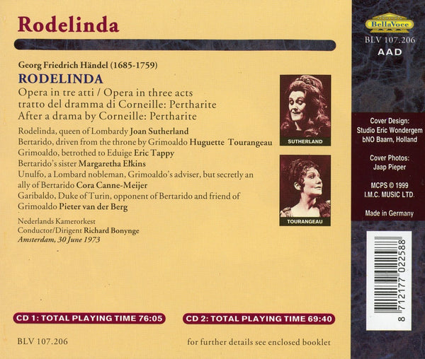 Handel: RODELINDA