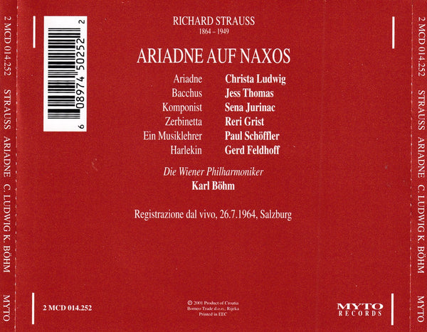 R. Strauss: ARIADNE AUF NAXOS