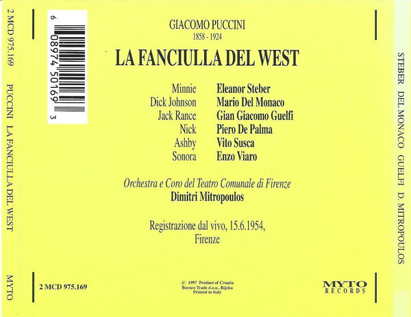 Puccini: LA FANCIULLA DEL WEST