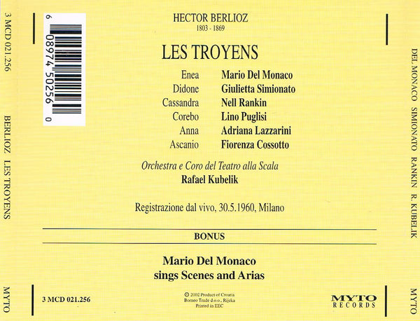 Berlioz: LES TROYENS (in Italian)