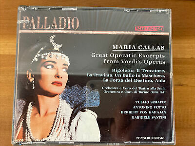 Maria Callas - Great Operatic Excerpts from Verdi's Operas (Rigoletto, Il Trovatore, La Traviata, Un Ballo in Maschera, La Forza del Destino, Aida)