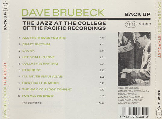 Dave Brubeck - Stardust