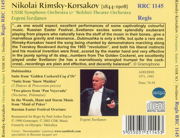 Rimsky Korsakov: Overtures & Suites