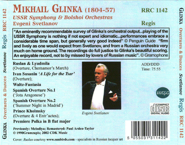 Glinka: Overtures and Dances