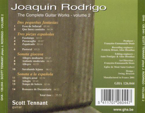 Rodrigo: Complete Guitar Works, vol. 2