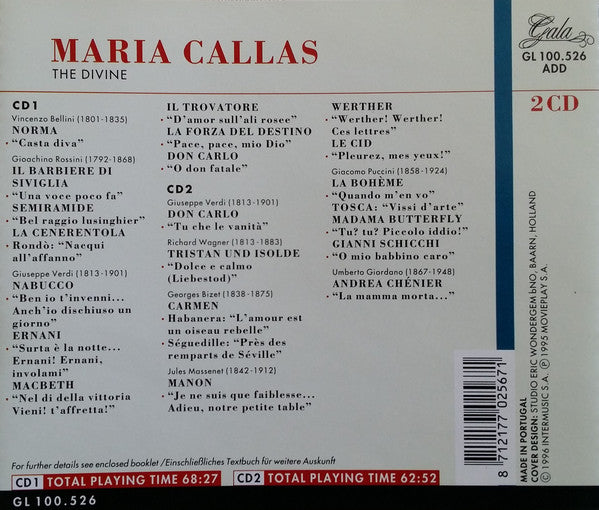 Callas: The Divine