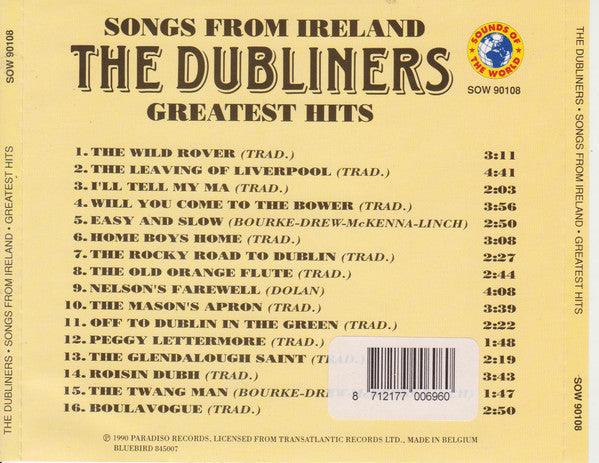 Songs from Ireland - Tullamore Dew