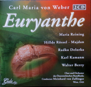 Weber: EURYANTHE /Reining, Berry