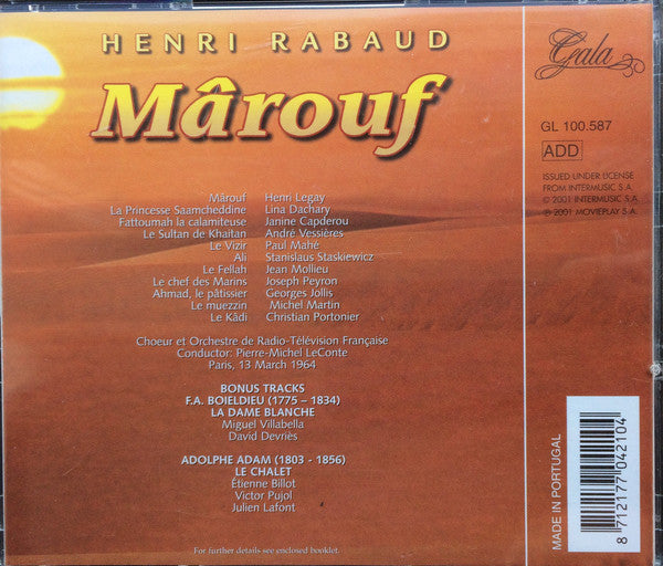 Rabaud: MAROUF