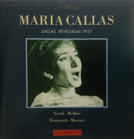 Maria Callas - Dallas Rehearsal 1957