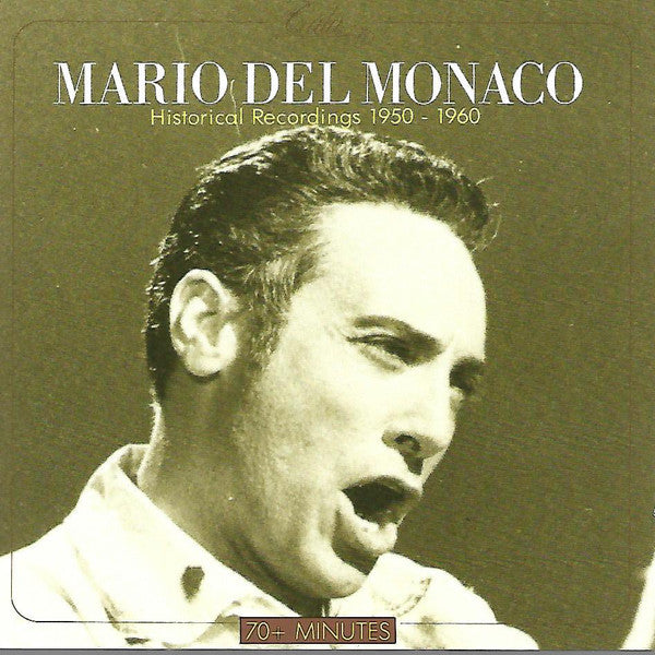 Mario del Monaco, Historical Recordings 1950-1960