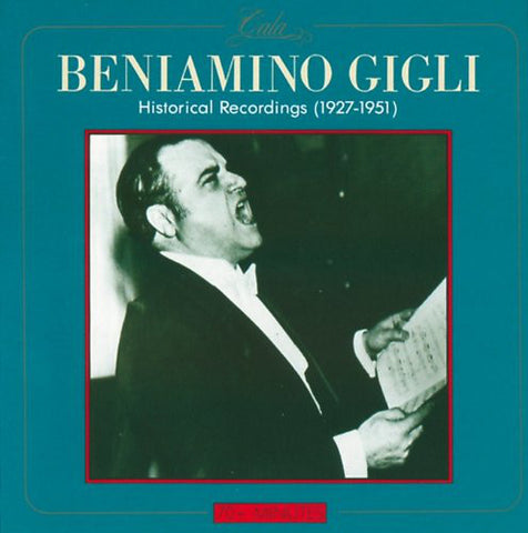 Beniamino Gigli, Historical Recordings 1927 - 1951