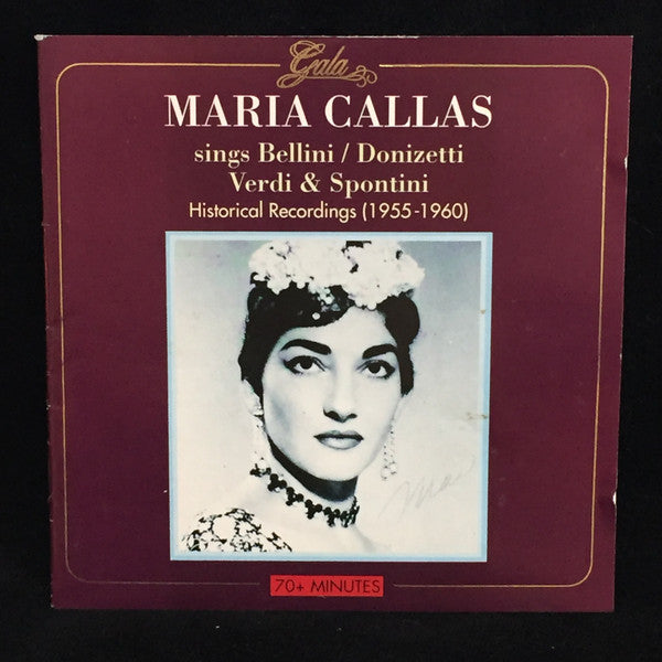 Maria Callas sings Bellini & Donizetti, Historical Recordings 1955-1960