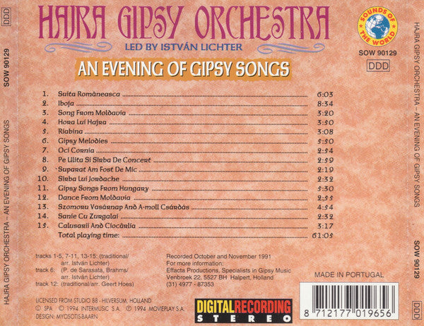 An Evening of Gypsy Songs