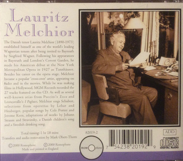 Lauritz Melchior - MGM Recordings 1946-1947