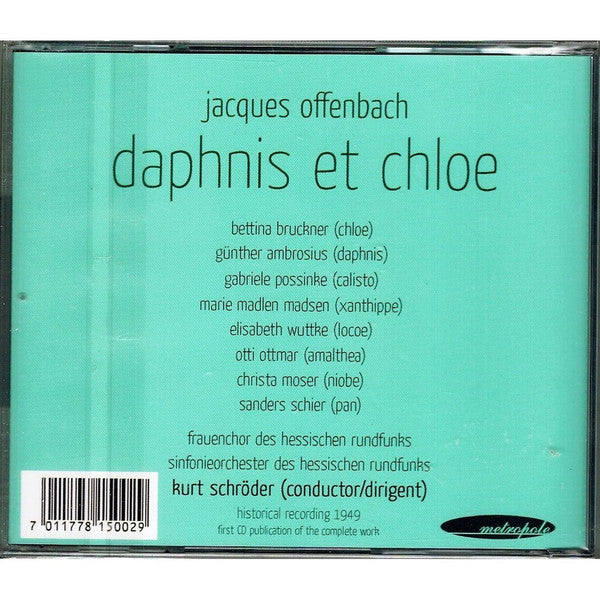 Offenbach: DAPHNIS ET CHLOE