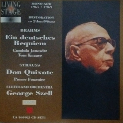 Brahms: German Requiem. R. Strauss: Don Quixote.