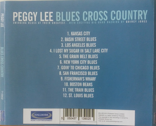 Peggy Lee Blues Cross Country