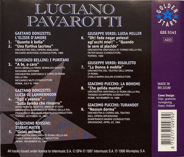 Luciano Pavarotti - Golden Star