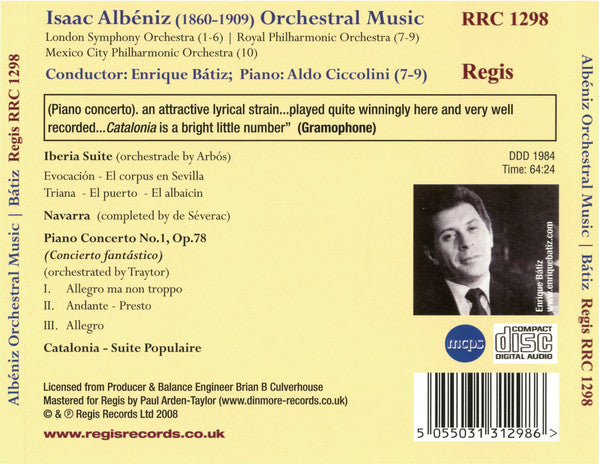 Albeniz: Orchestral Music.