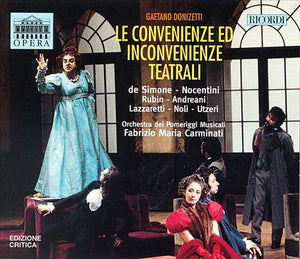 Donizetti: LE CONVENIENZE E INCONVENIENZE TEATRALI