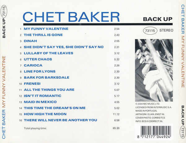 Chet Baker - My funny Valentine