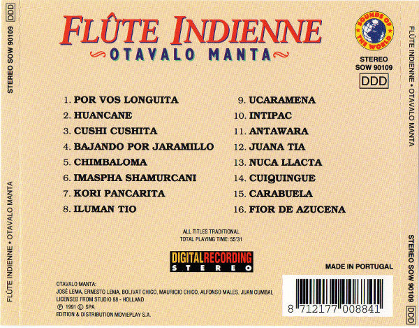 Flute Indienne - Andean Flute