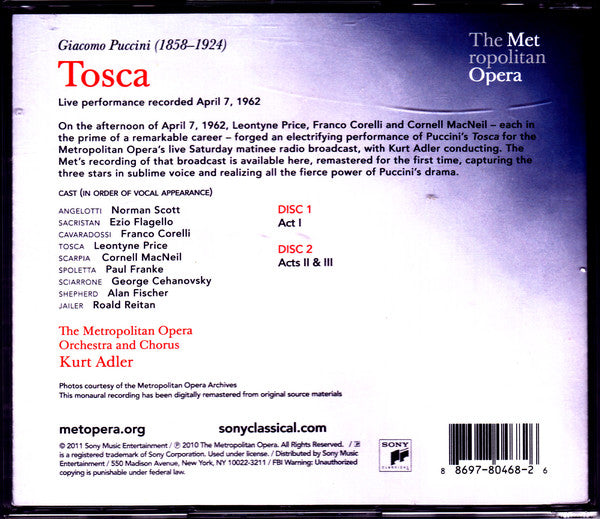 Puccini: TOSCA