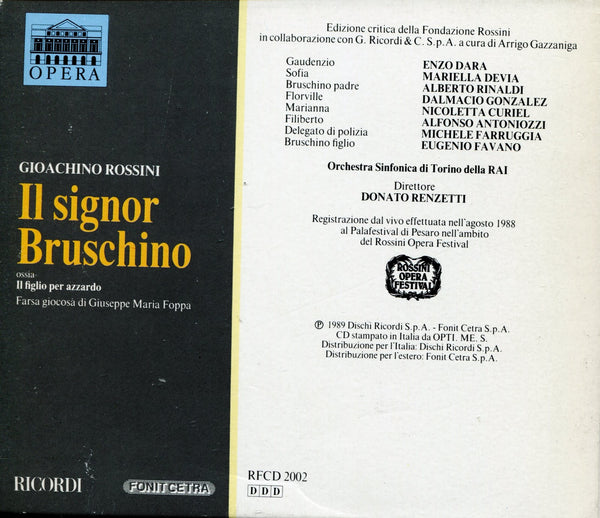 Rossini: IL SIGNOR BRUSCHINO