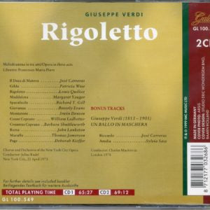 Verdi: RIGOLETTO