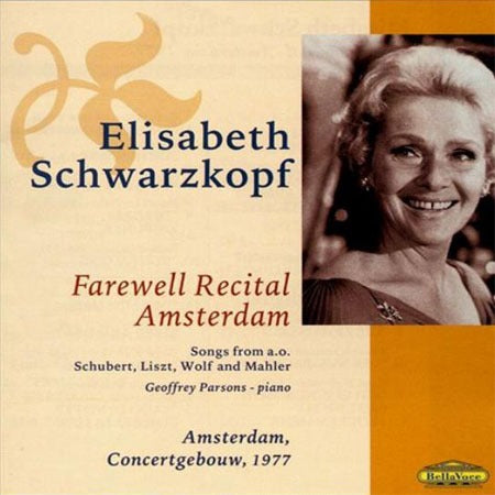 Elisabeth Schwarzkopf - Amsterdam Farewell Recital - Concertgebouw 1977