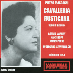 Mascagni: CAVALLERIA RUSTICANA (in German)