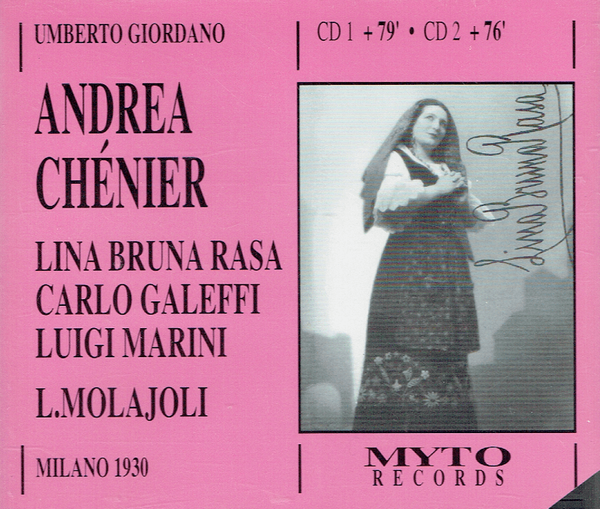 Giordano: ANDREA CHÉNIER   