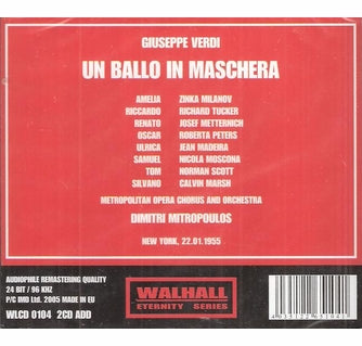 Verdi: UN BALLO IN MASCHERA