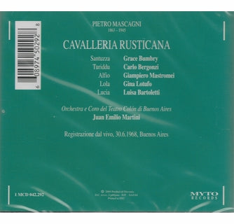 Mascagni: CAVALLERIA RUSTICANA