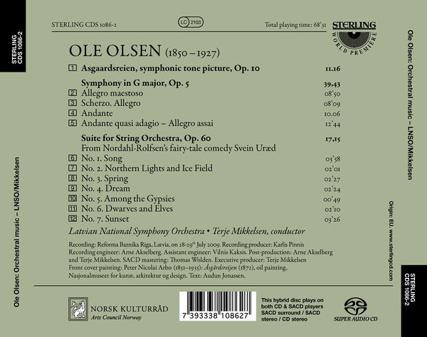 Ole Olsen (1850-1927): Orchestral Music