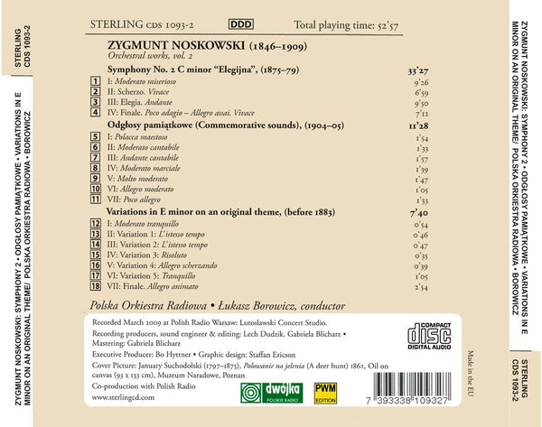 Zygmunt Noskowski (1846-1909): Orchestral Works Volume 2