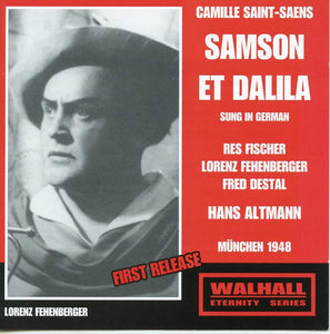 Saint-Saëns: SAMSON ET DALILA (in German)